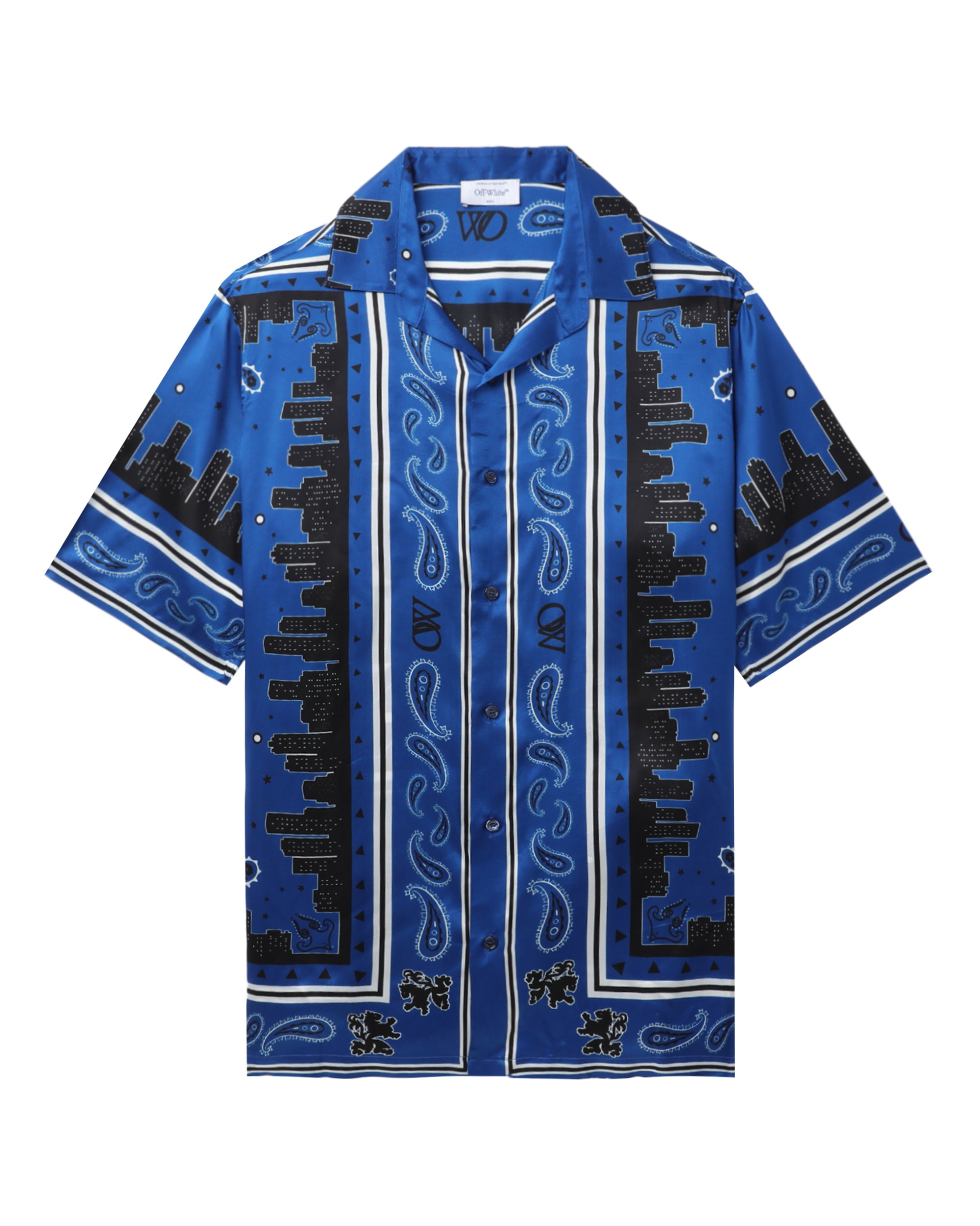 Bandana bowling shirt