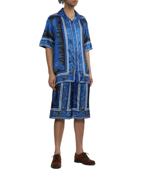 Bandana bowling shirt