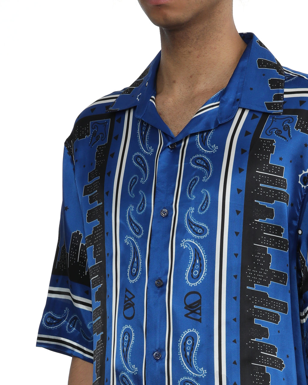 Bandana bowling shirt