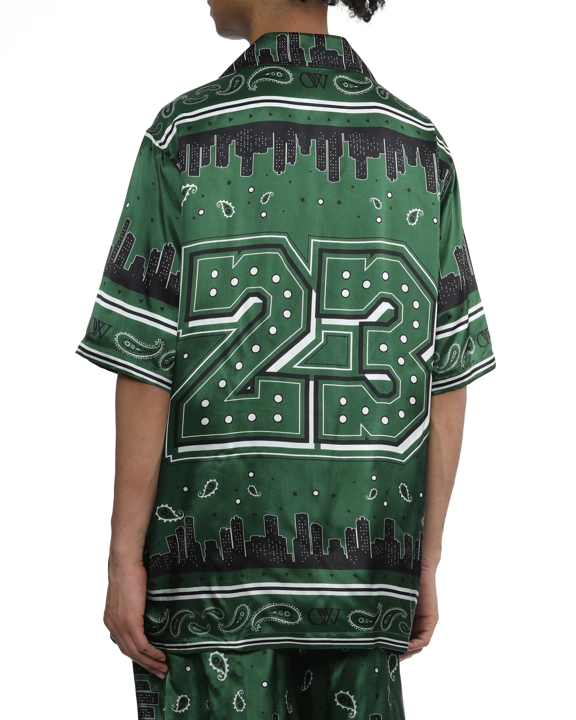 Bandana bowling shirt