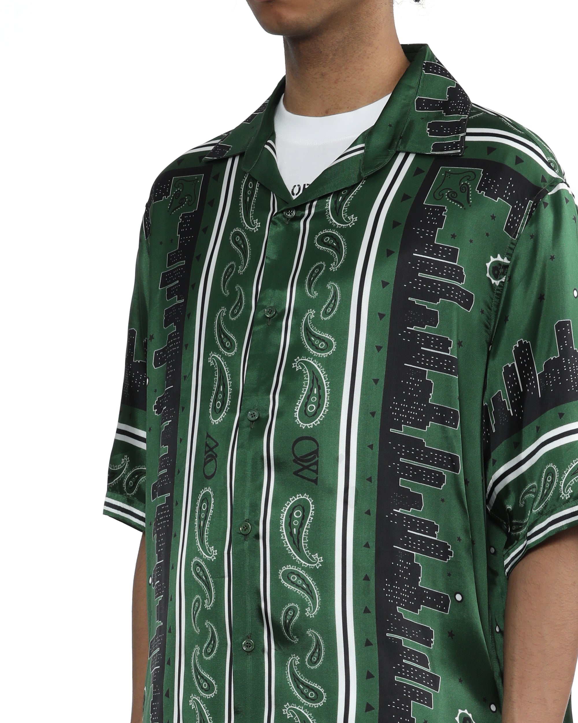 Bandana bowling shirt