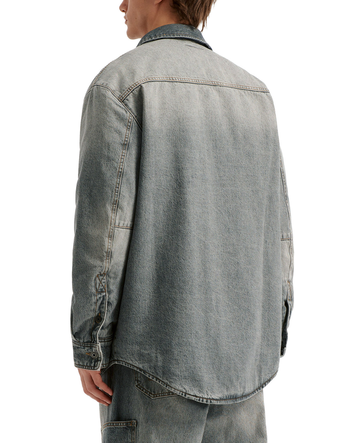 Zip denim jacket