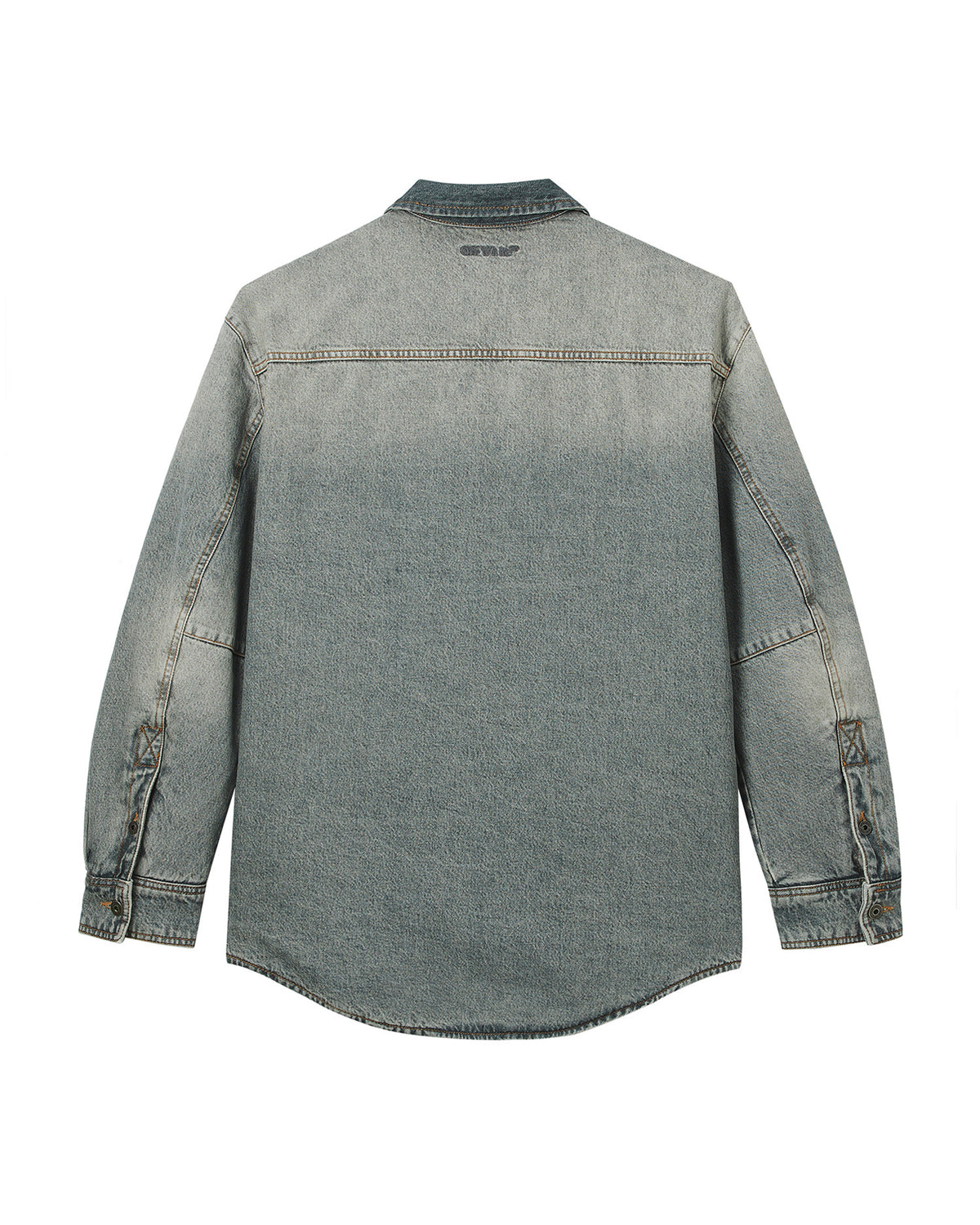 Zip denim jacket