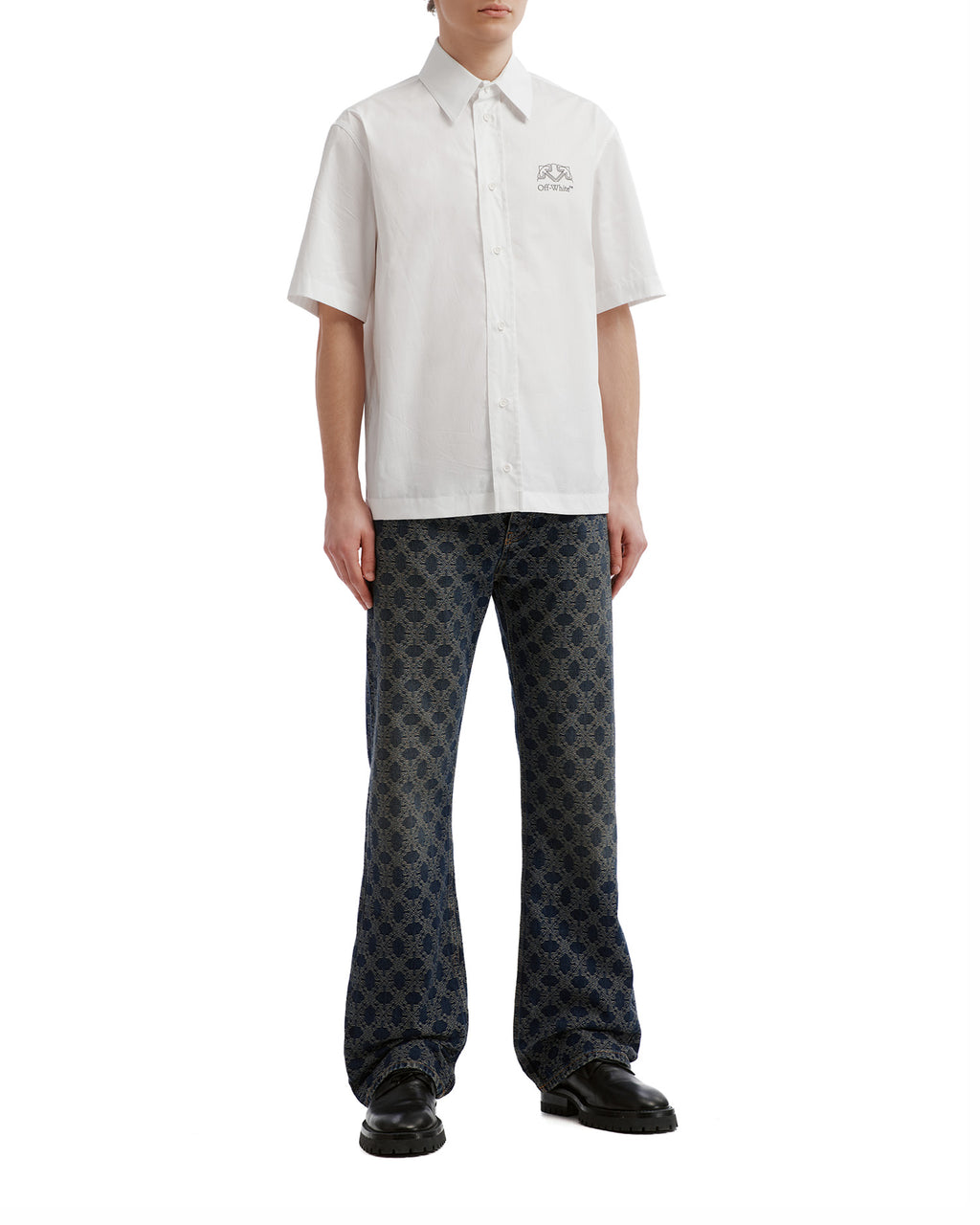 Logo short-sleeved shirt