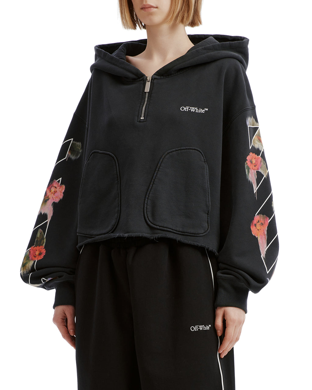 Floral hoodie
