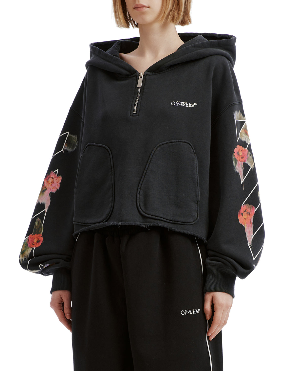 Floral hoodie