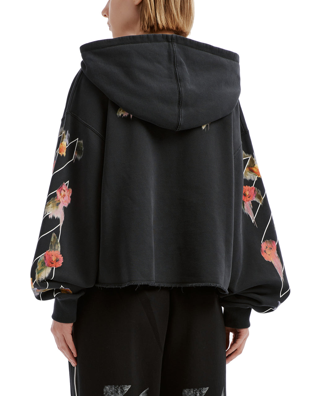 Floral hoodie
