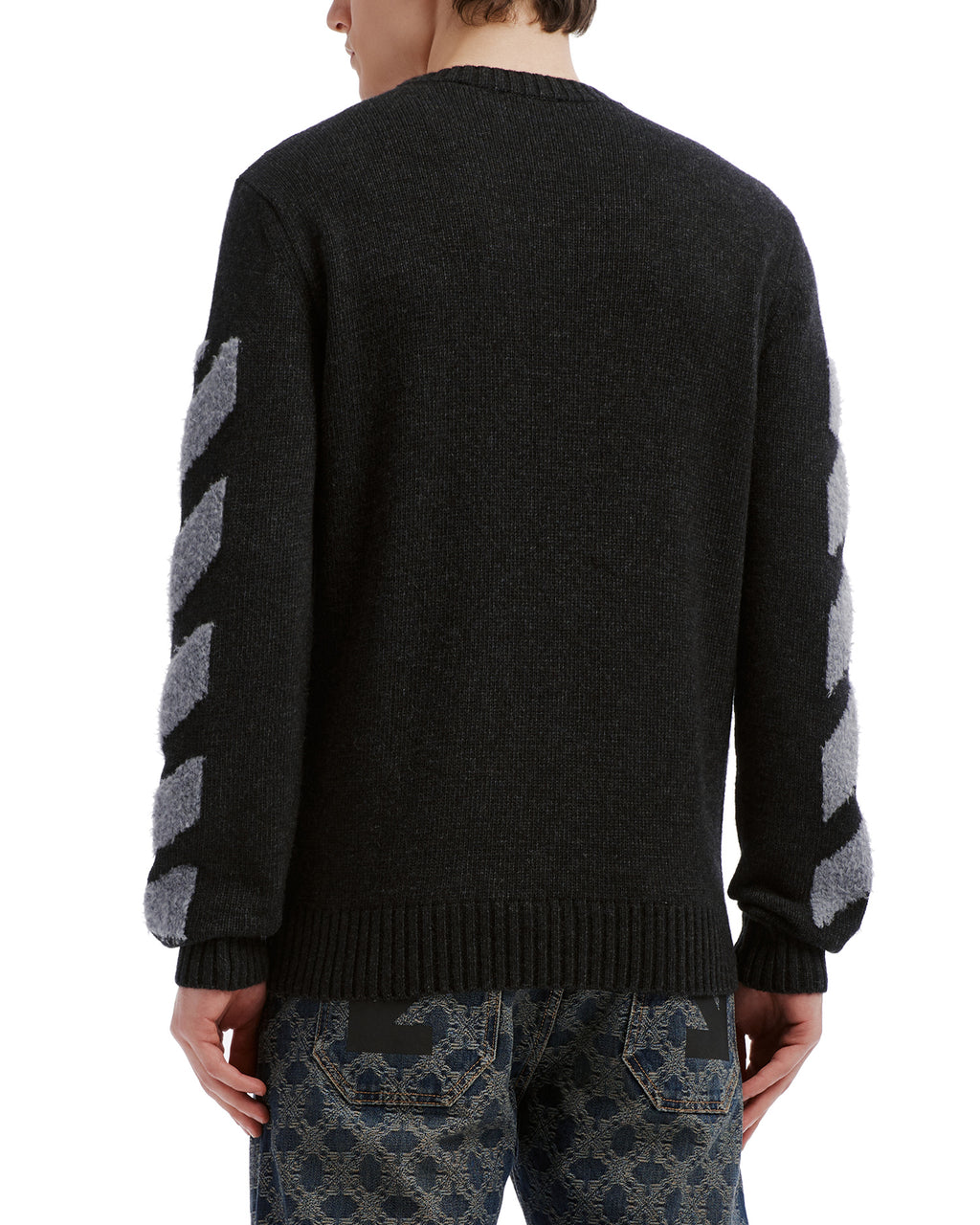 Diag sleeve sweatshirt