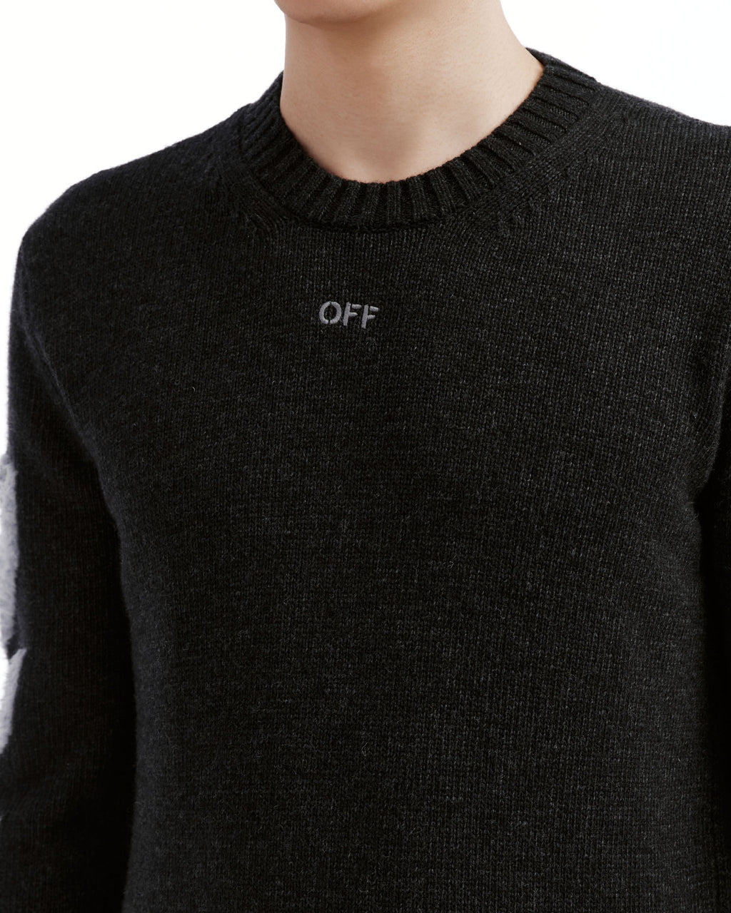 Diag sleeve sweatshirt