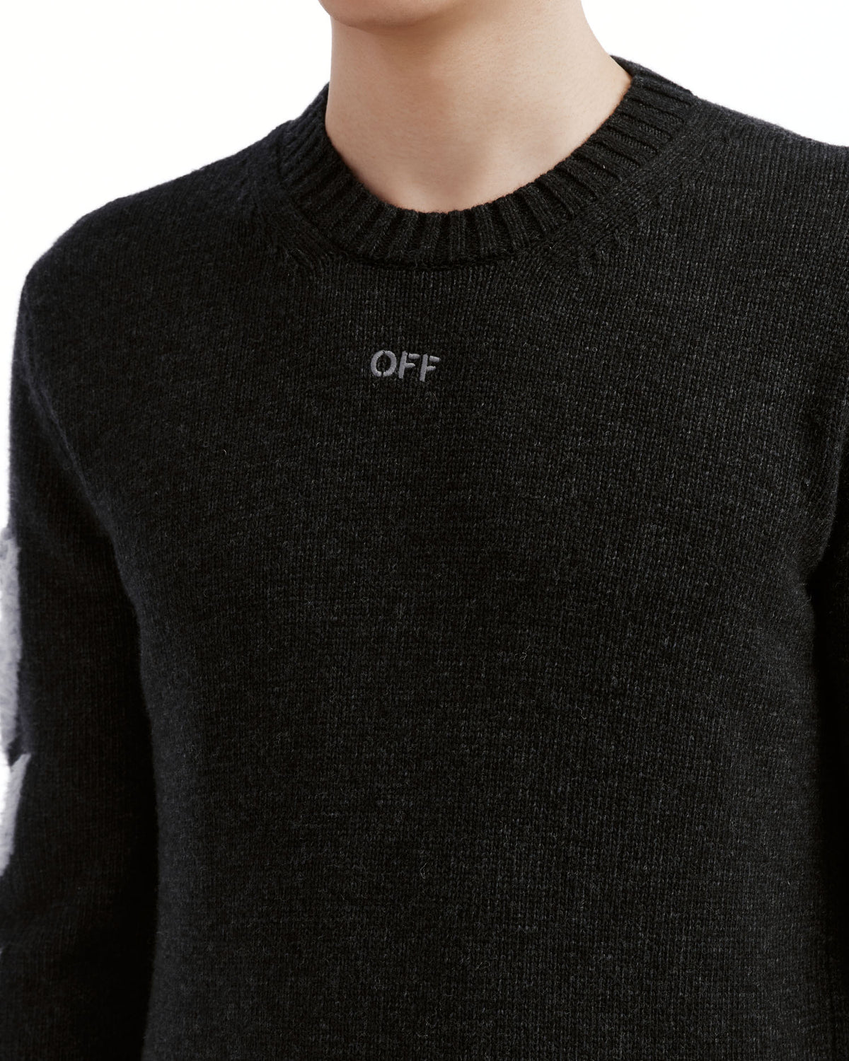 Diag sleeve sweatshirt