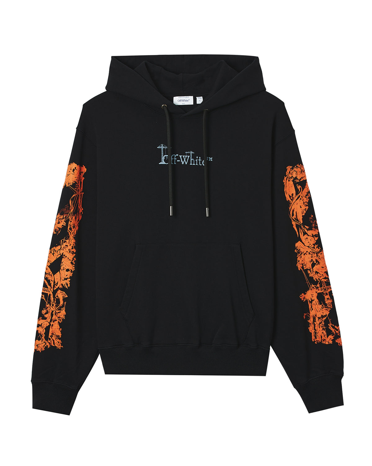 Graphic print hoodie