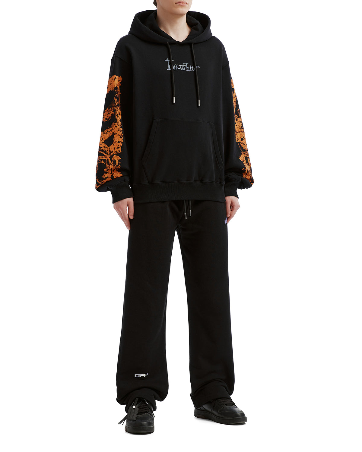 Graphic print hoodie