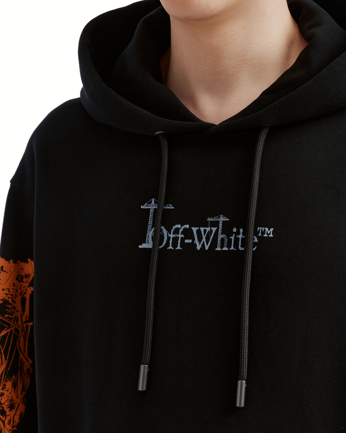 Graphic print hoodie