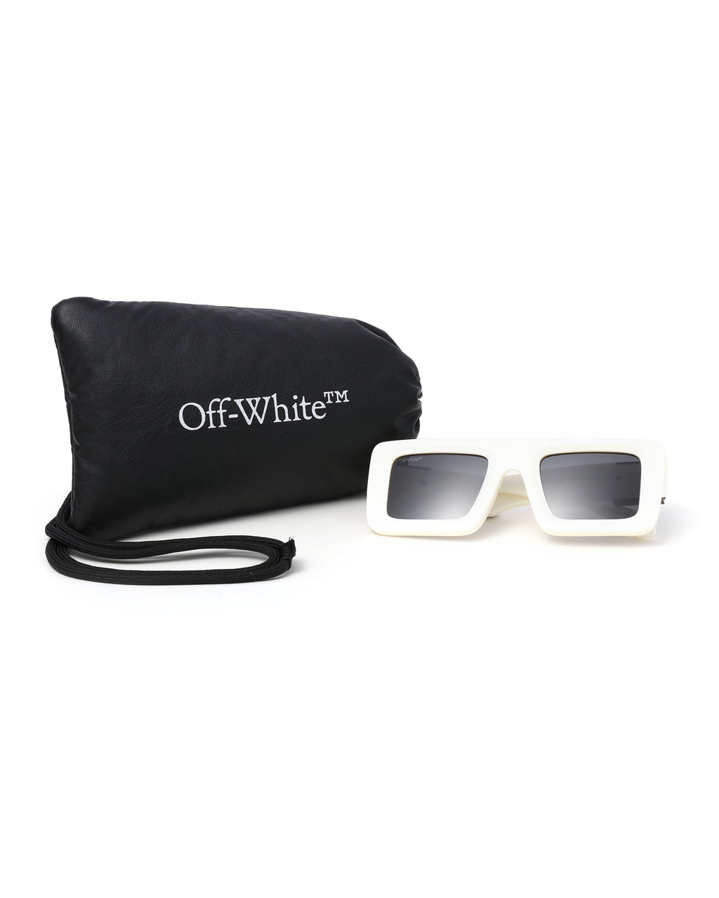 Leonardo rectangular frame sunglasses