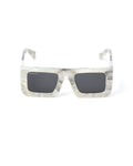 Arrows-motif tinted sunglasses