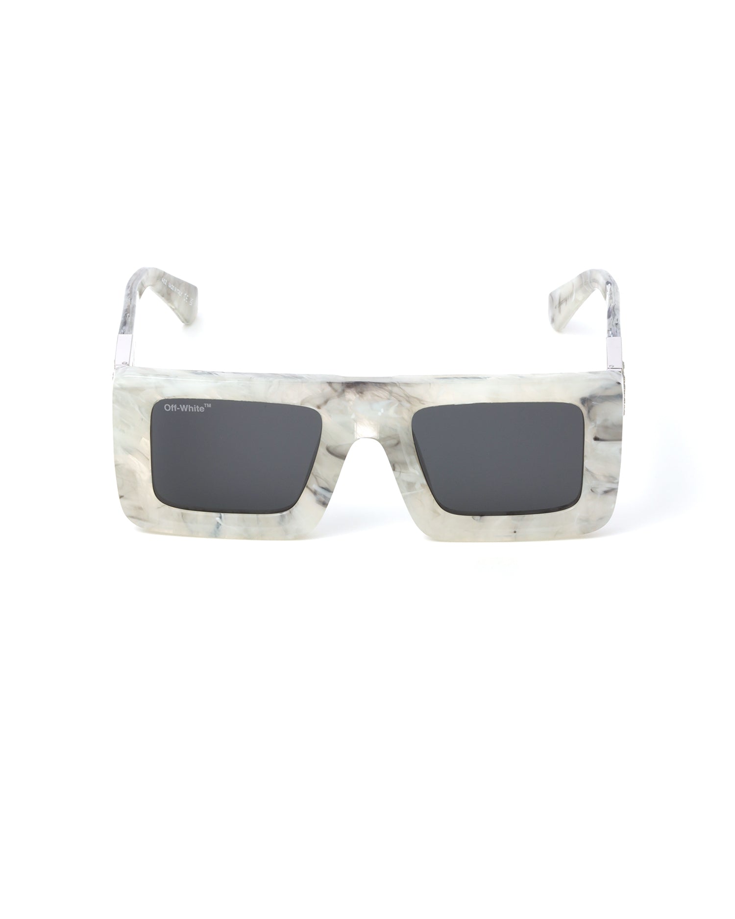 Arrows-motif tinted sunglasses