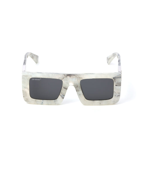 Arrows-motif tinted sunglasses