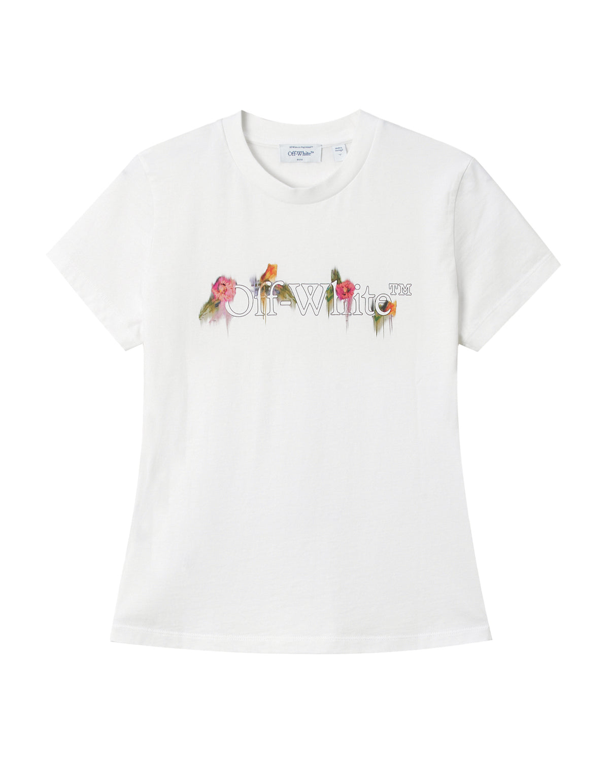 Floral print tee