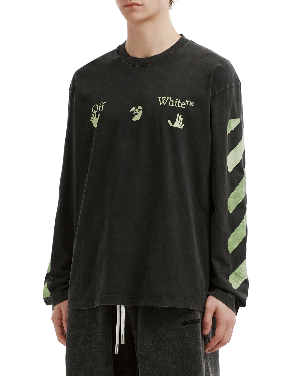 Graphic long sleeve T-shirt