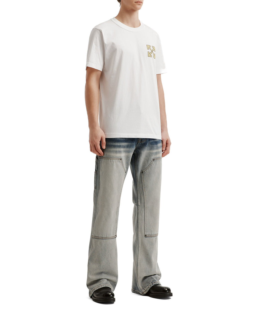 Graphic crew neck tee