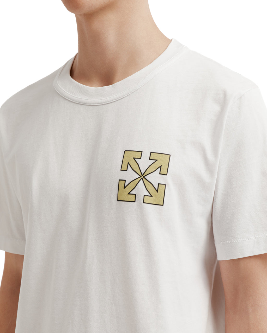 Graphic crew neck tee