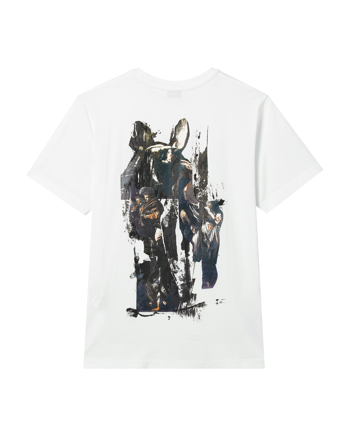 Graphic crew neck tee