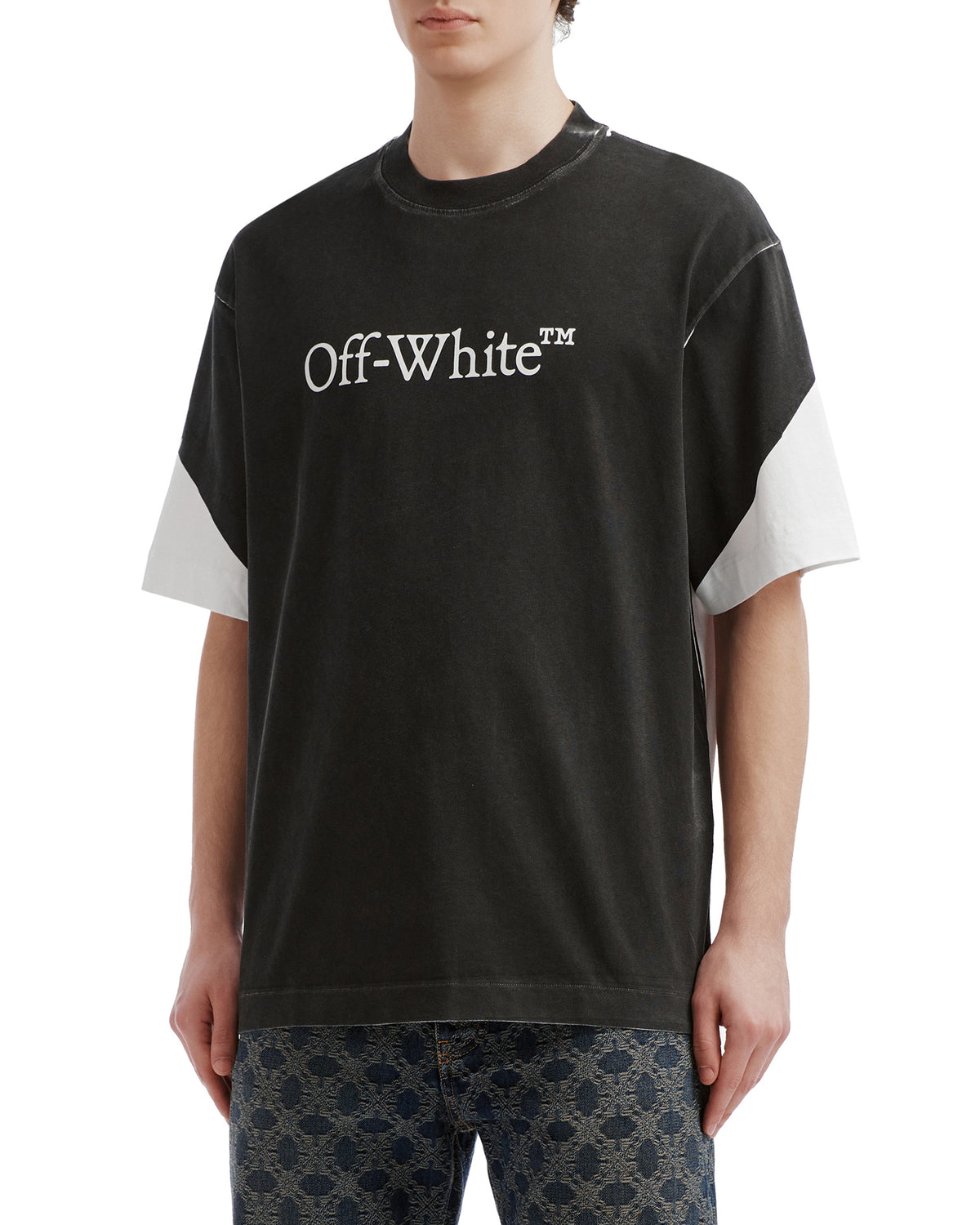 Colour block tee