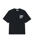 Graphic crew neck tee