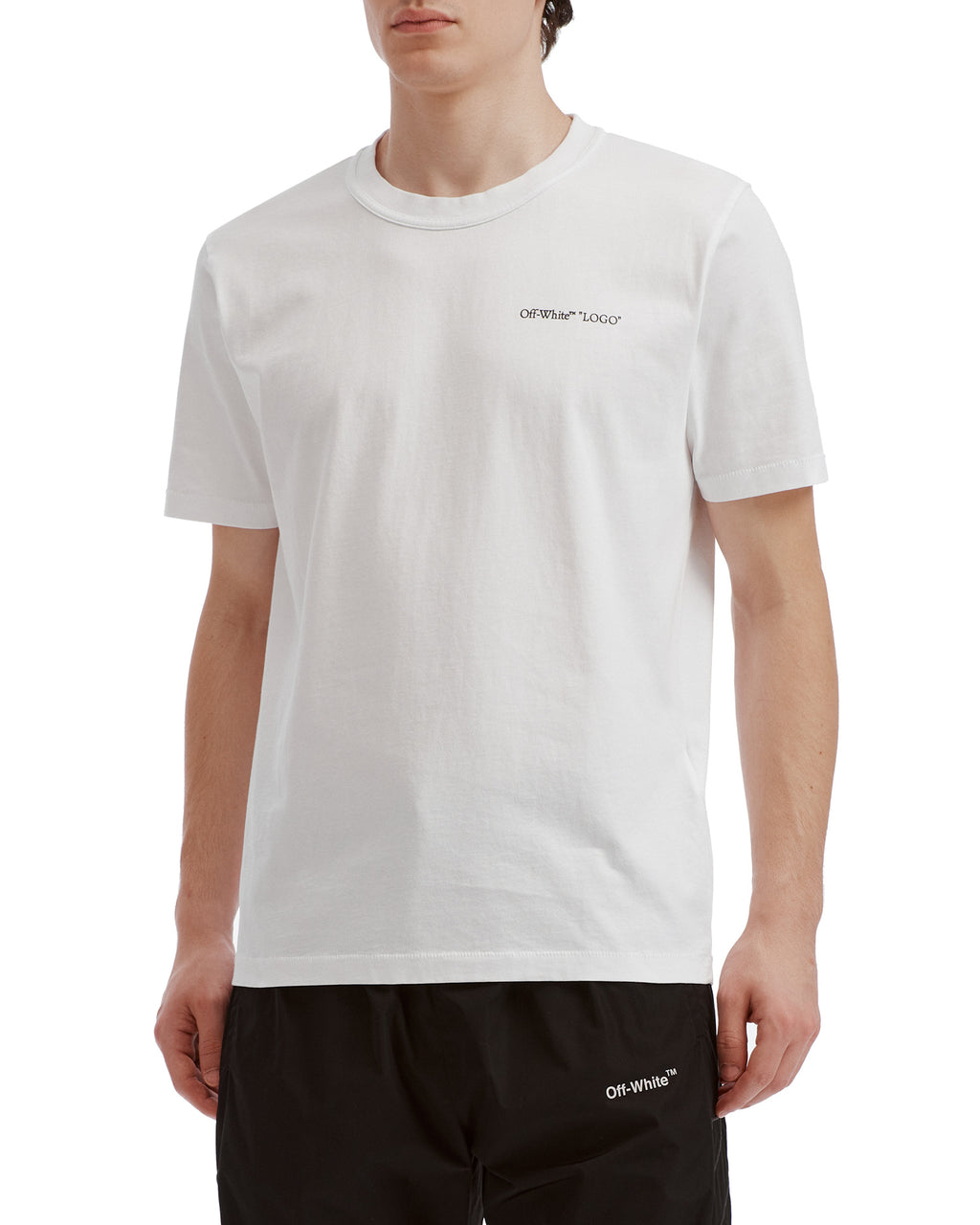 Crew neck short sleeve tee
