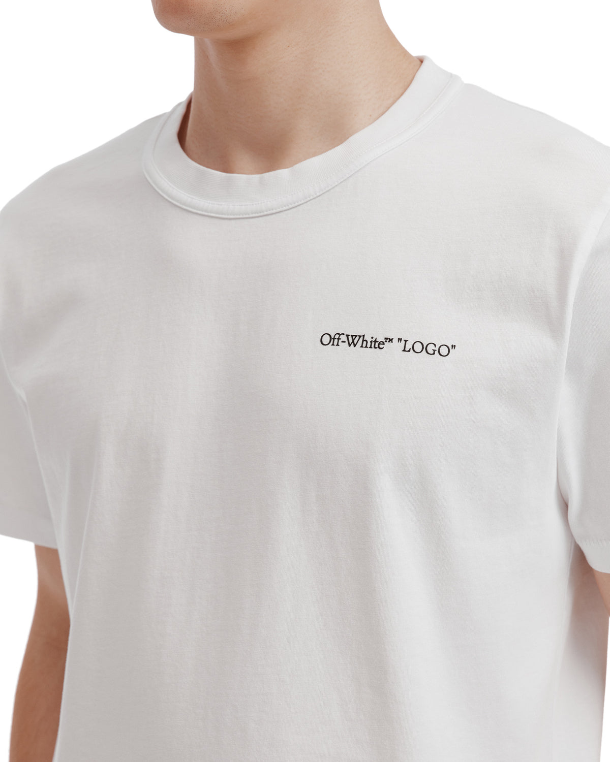 Crew neck short sleeve tee