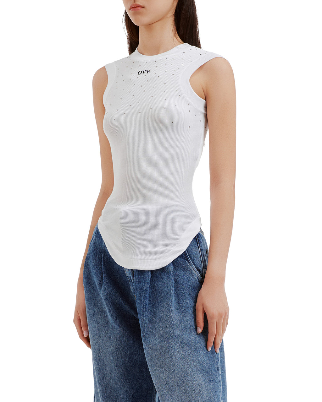 Ribbed tank top