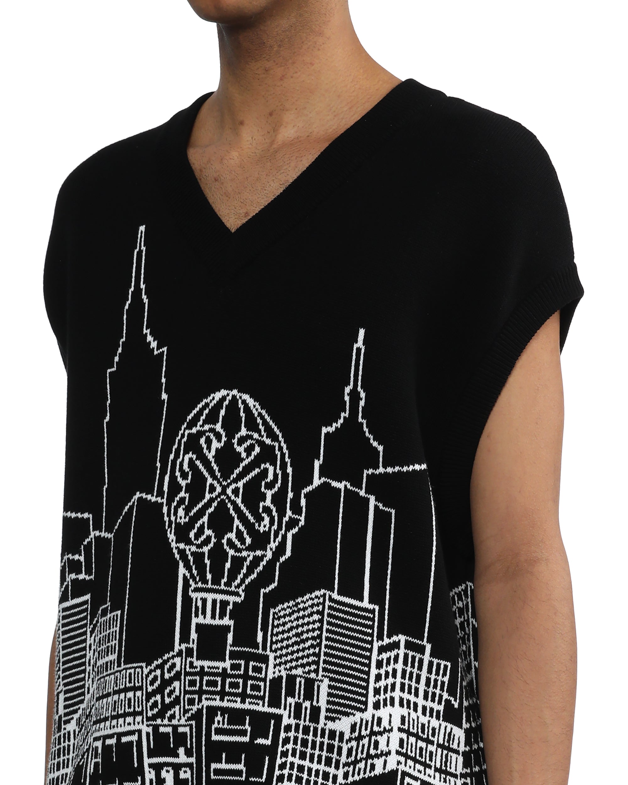 Skyline knit vest