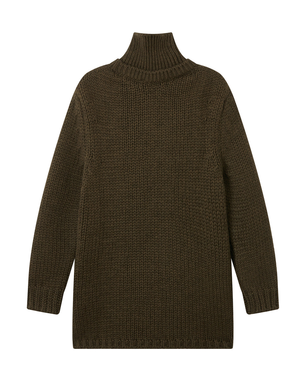 Collar knit sweater