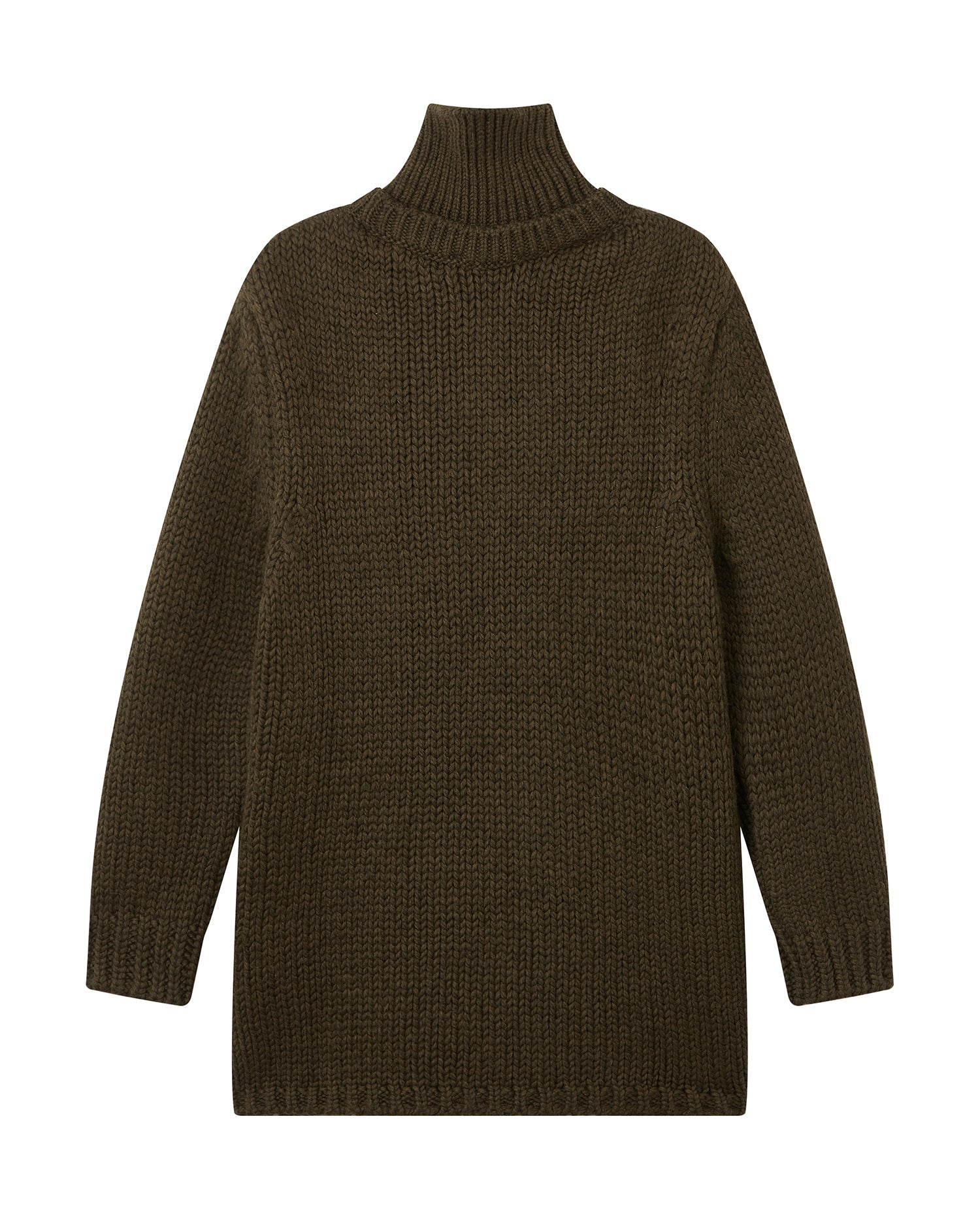Collar knit sweater