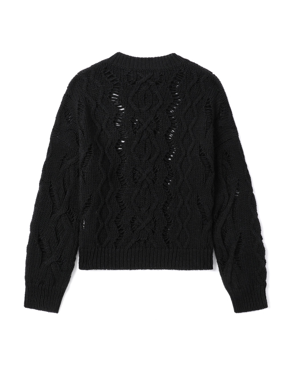 Cable knit jumper