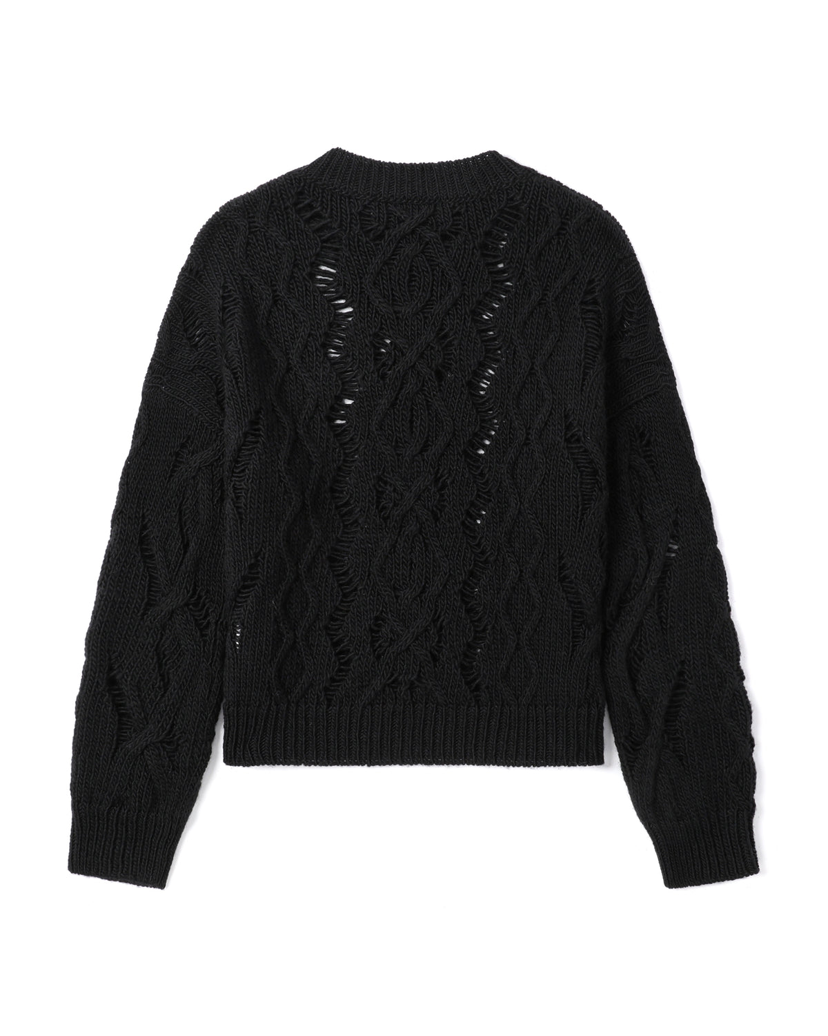 Cable knit jumper