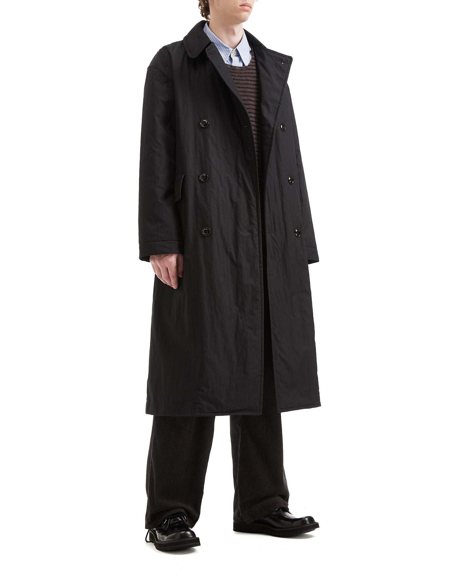 Double-breasted coat