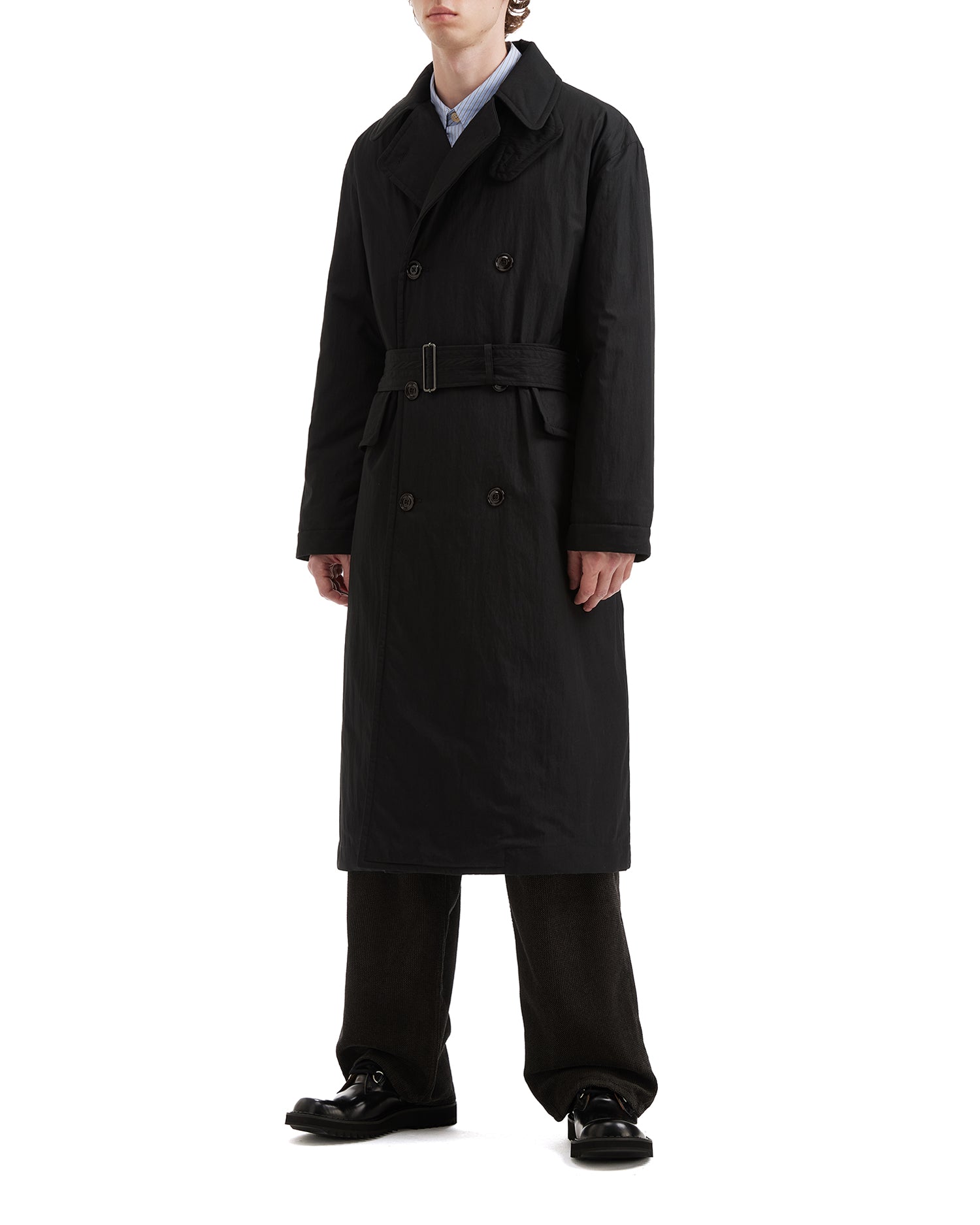 Double-breasted coat