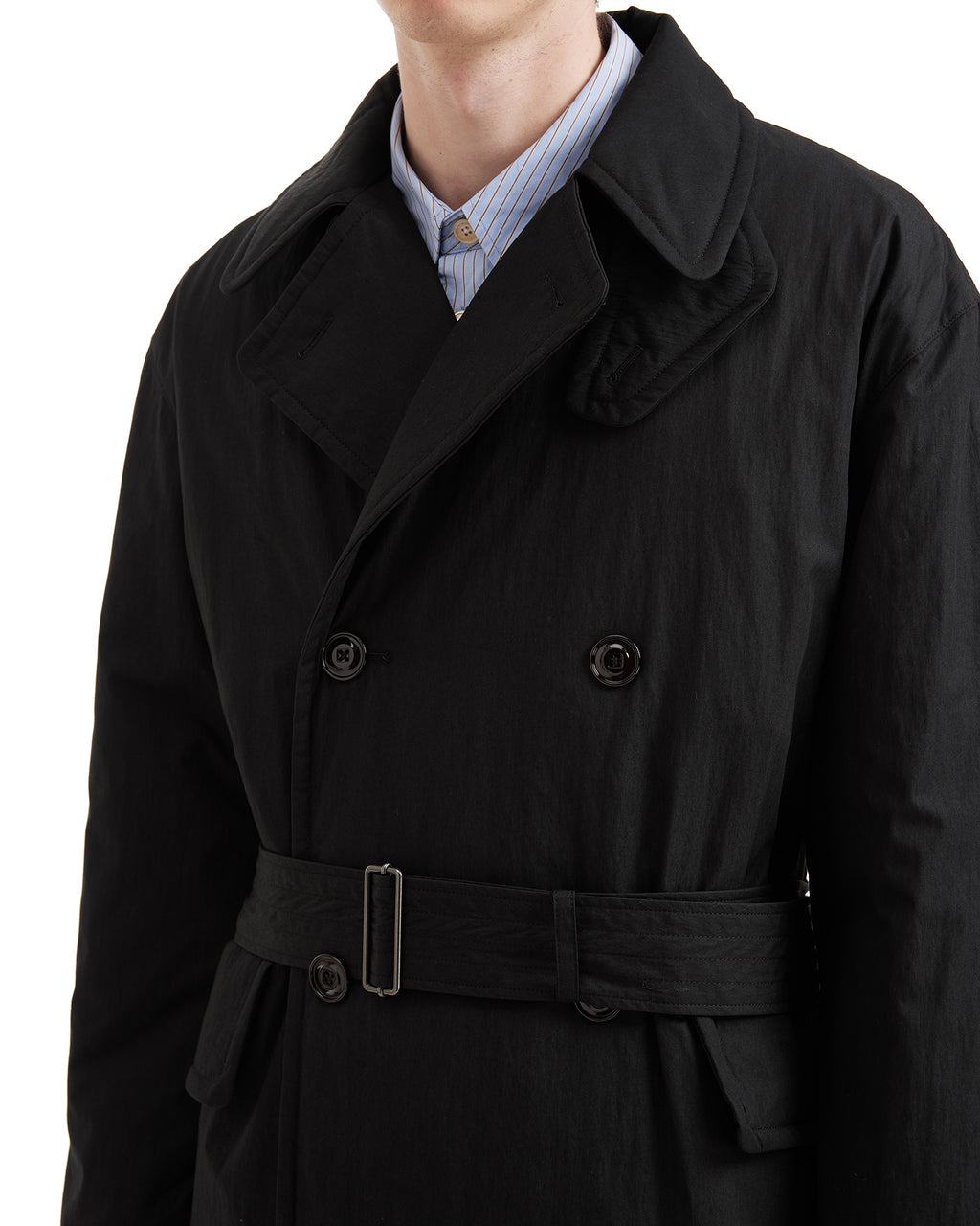 Double-breasted coat