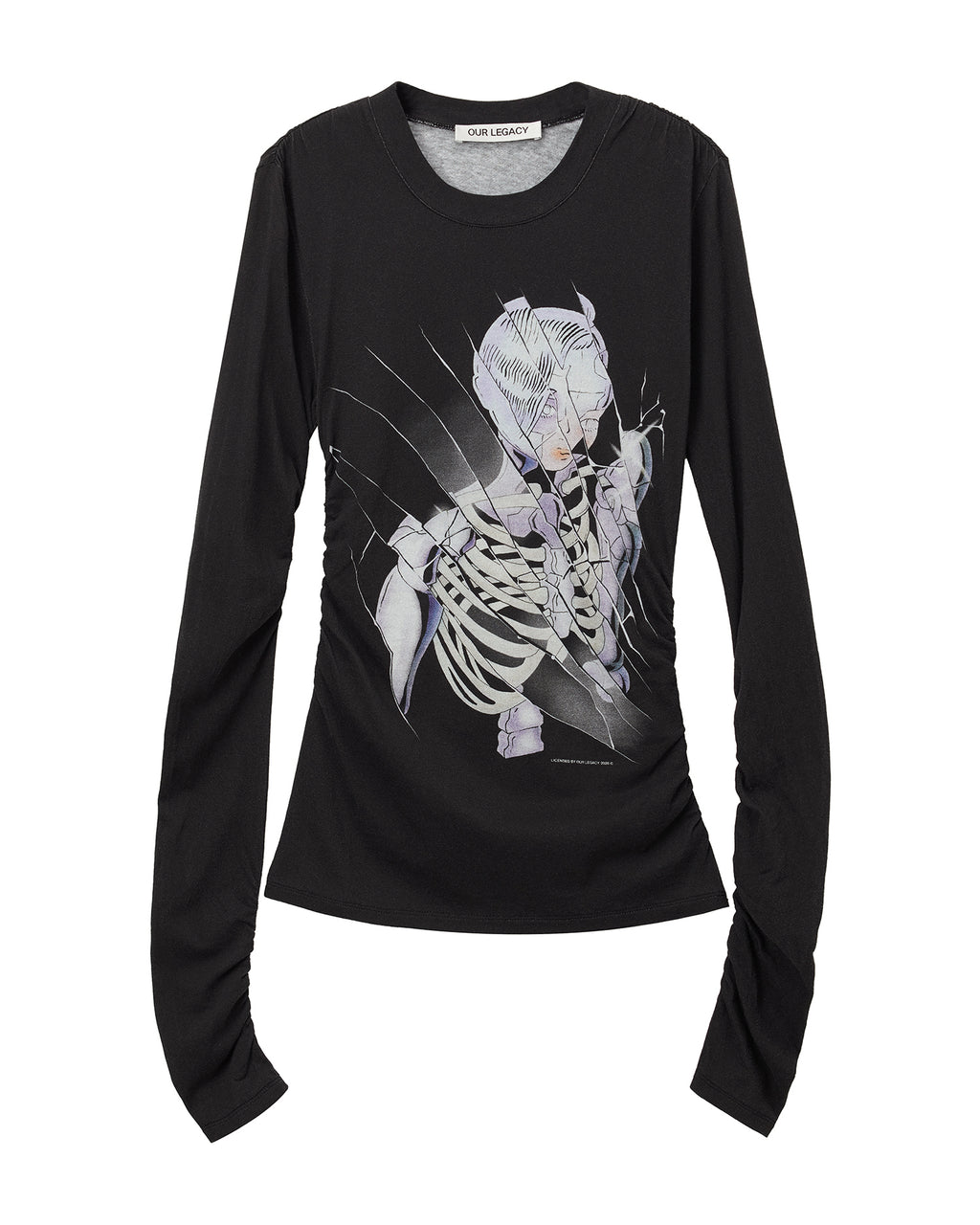 Strain slim long sleeve top