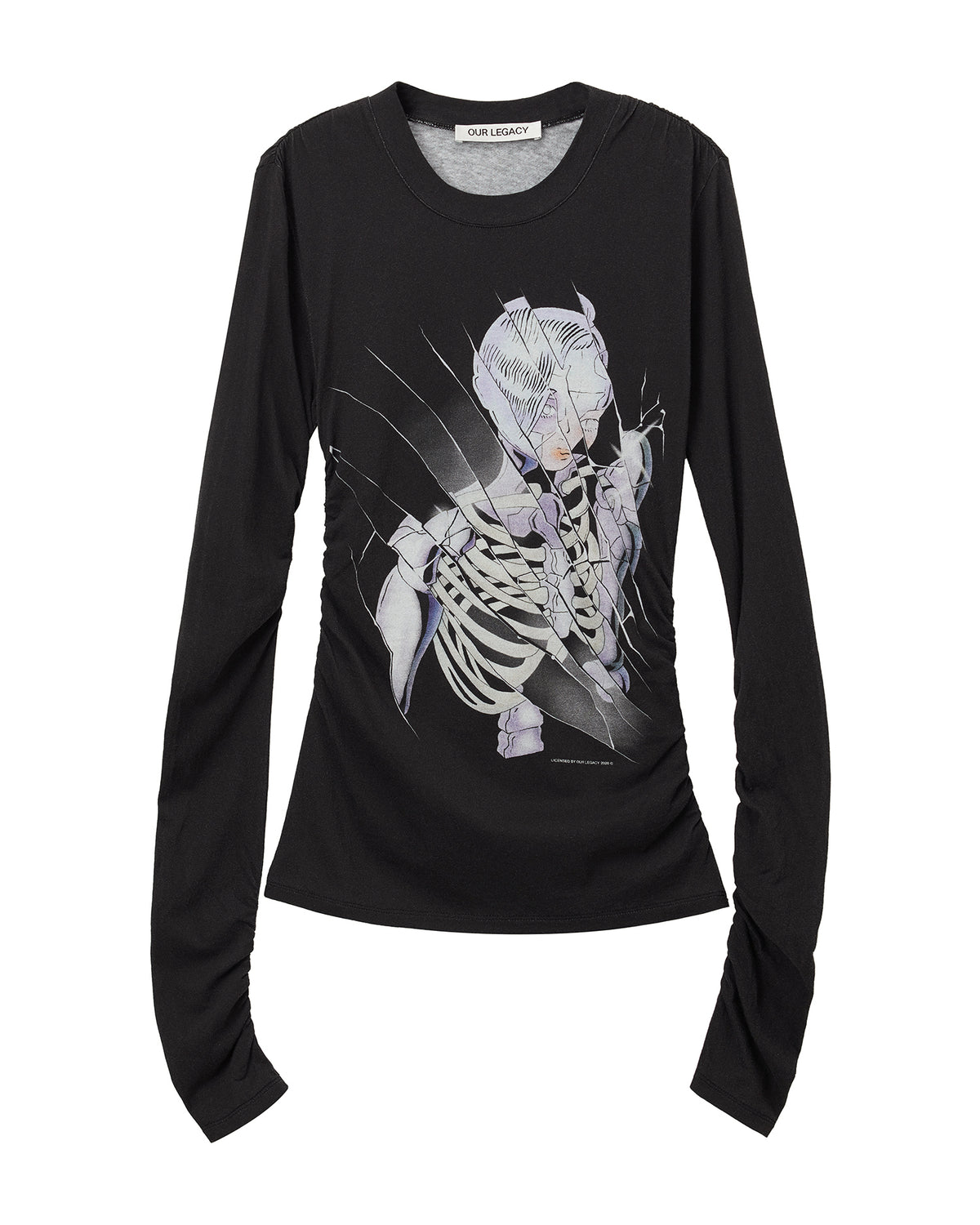 Strain slim long sleeve top