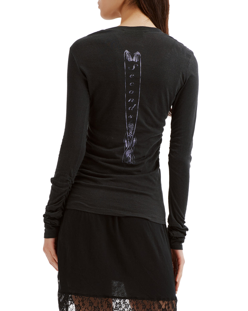 Strain slim long sleeve top