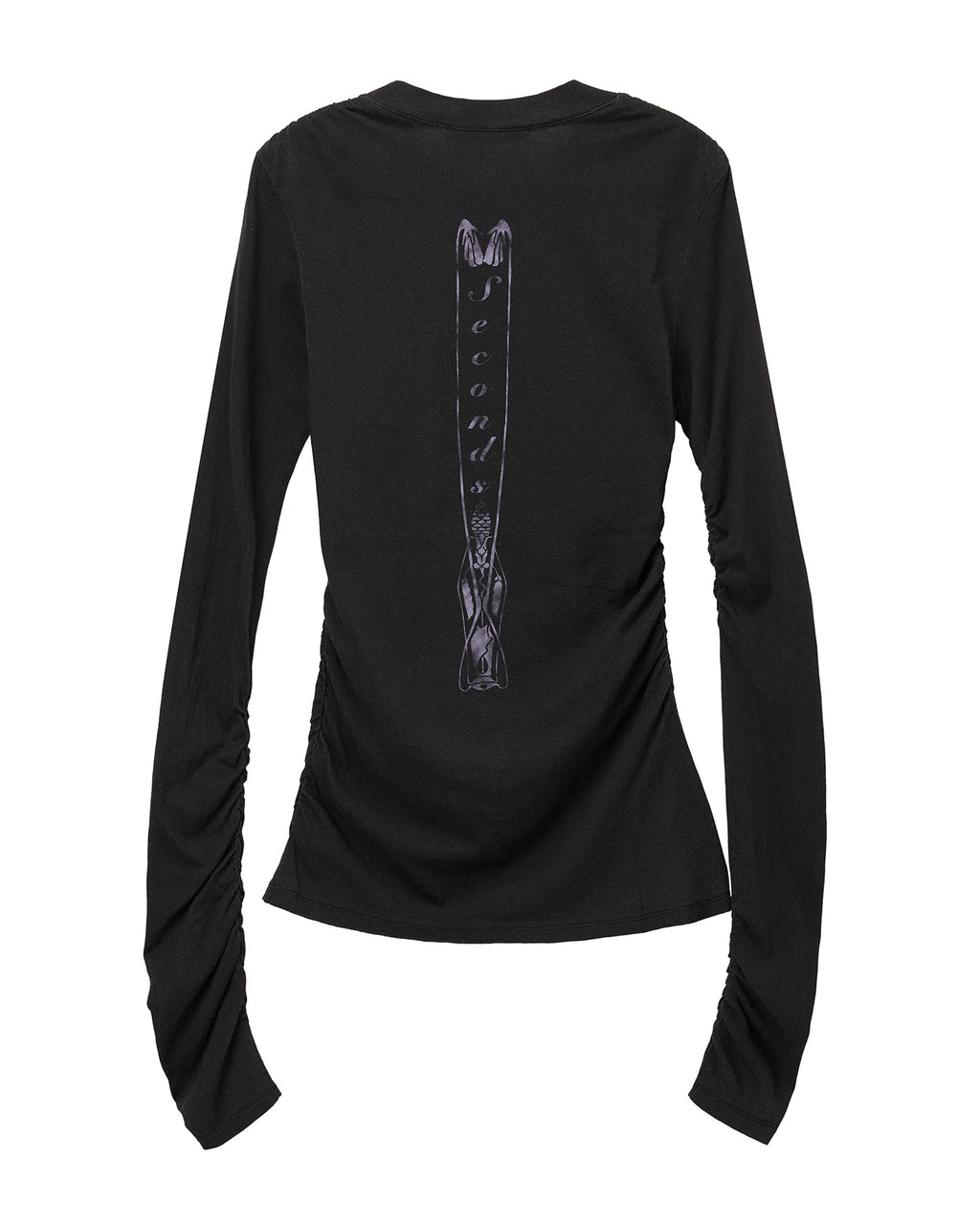 Strain slim long sleeve top