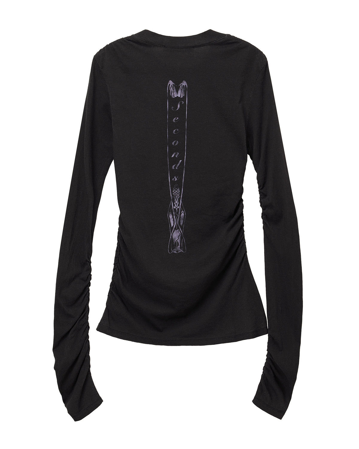 Strain slim long sleeve top