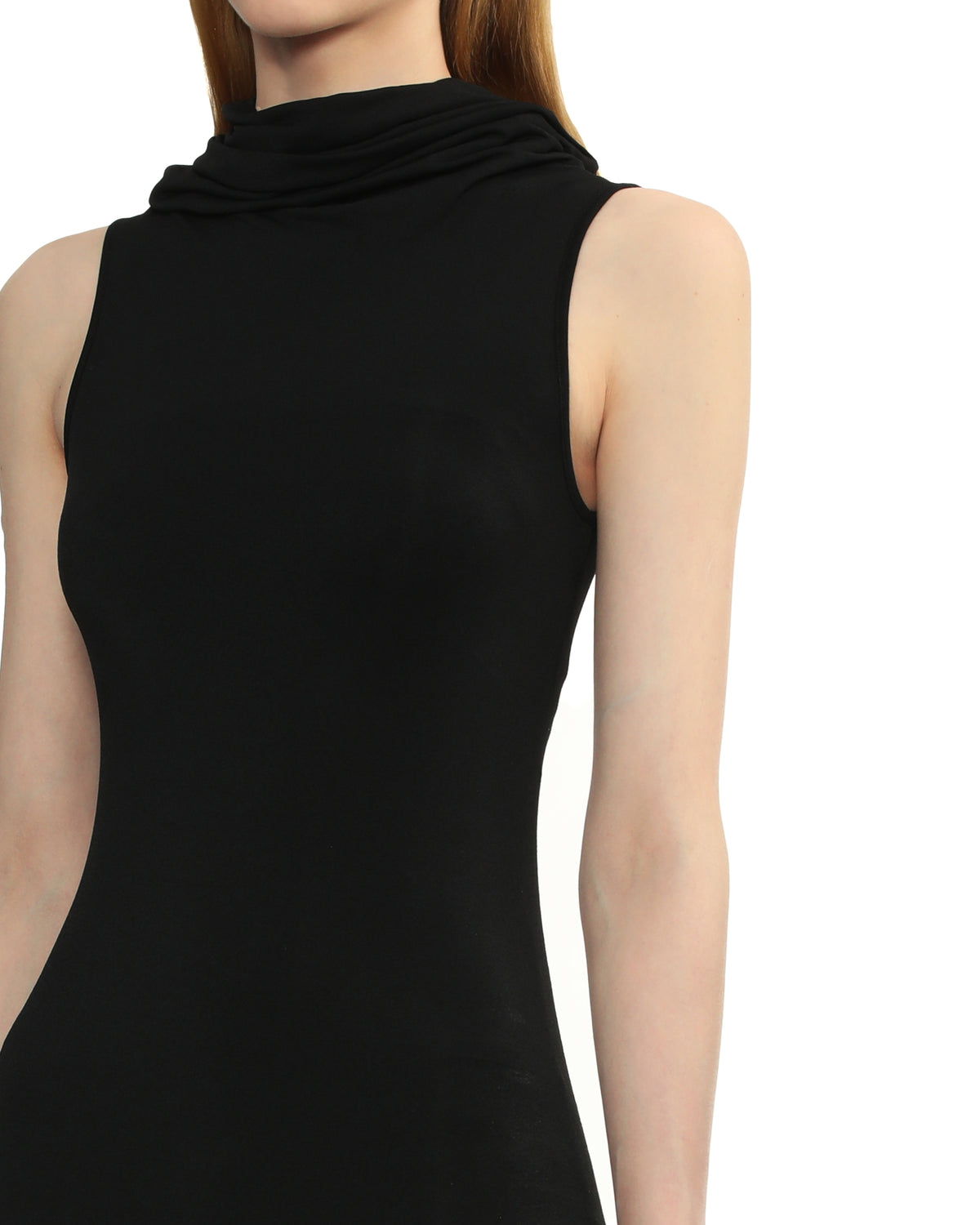Cowl neck dress