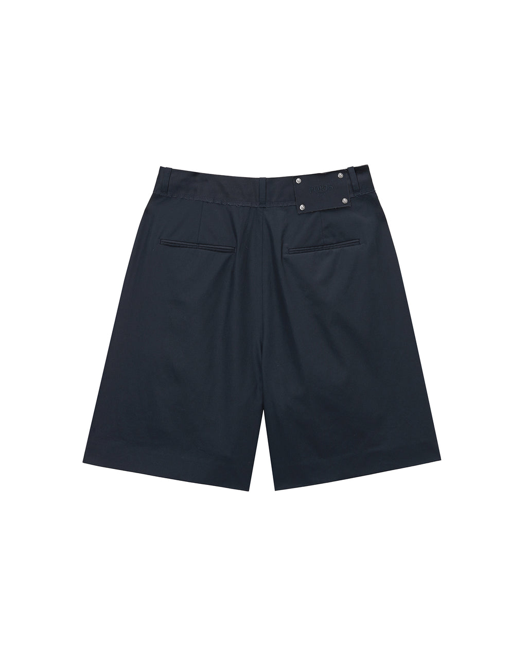 Pleated shorts