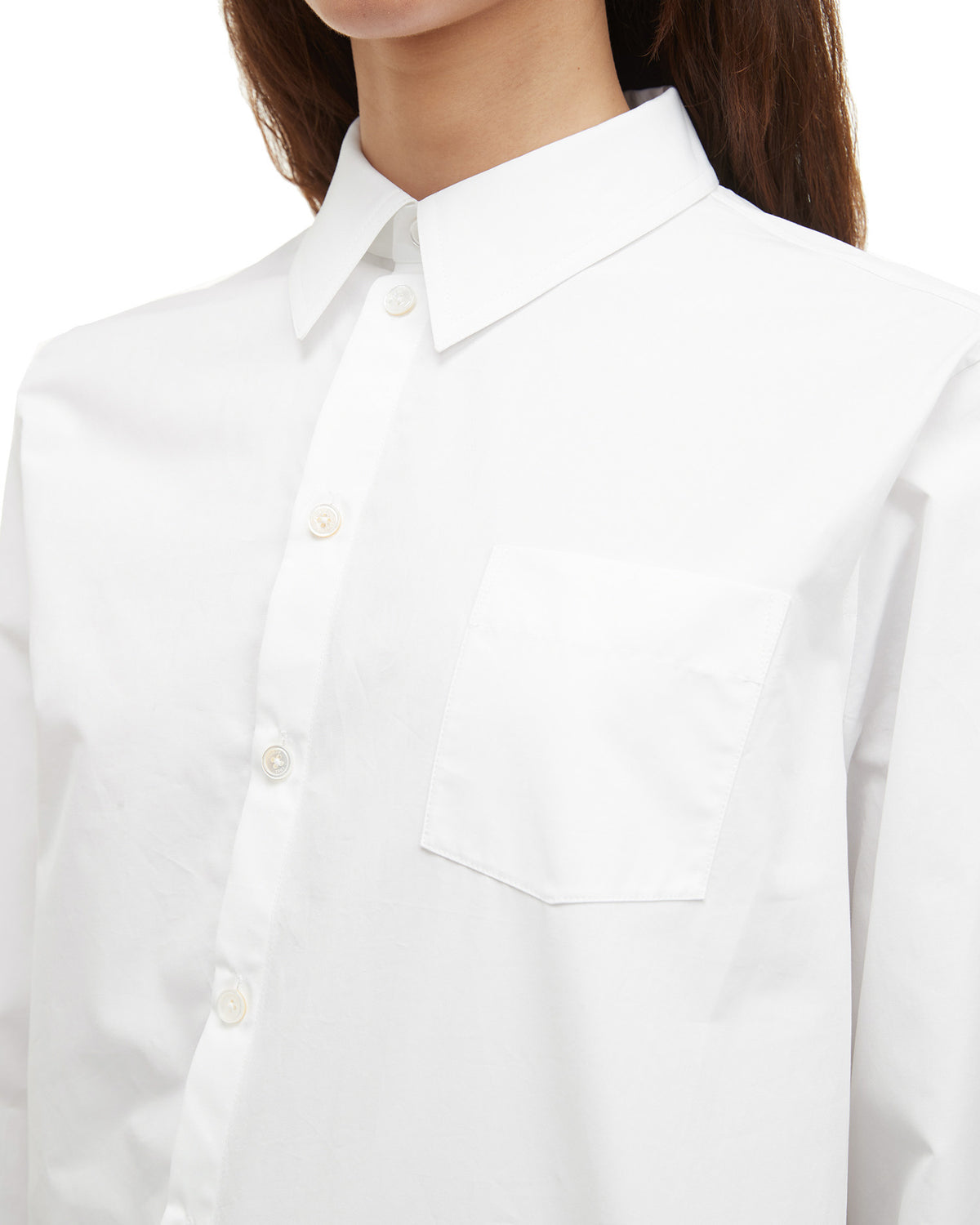 Asymmetric shirt