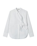 Wrap long sleeve shirt
