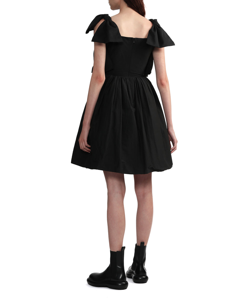 Ribbon mini dress