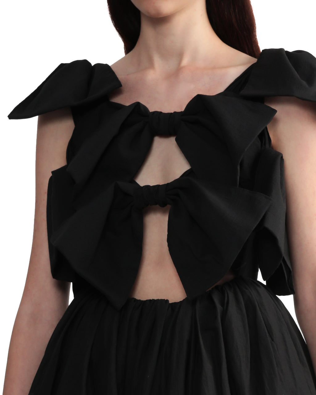 Ribbon mini dress